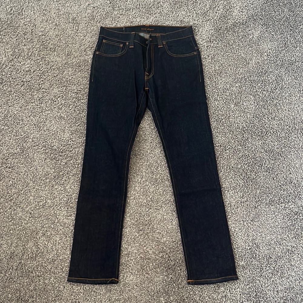 Dark Wash Slim Fit Nudie Jeans